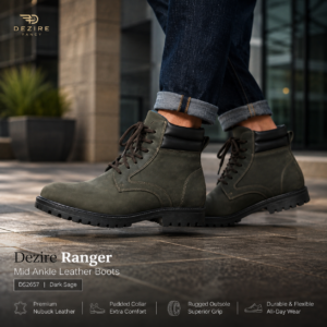 Dezire Ranger Mid Ankle Leather Boots