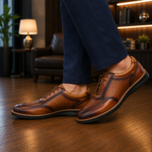 Dezire UrbanWeave Leather Comfort Shoes
